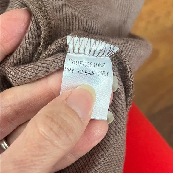 EUC Women's unique Taupe Open Front cardigan - Picture 12 of 13